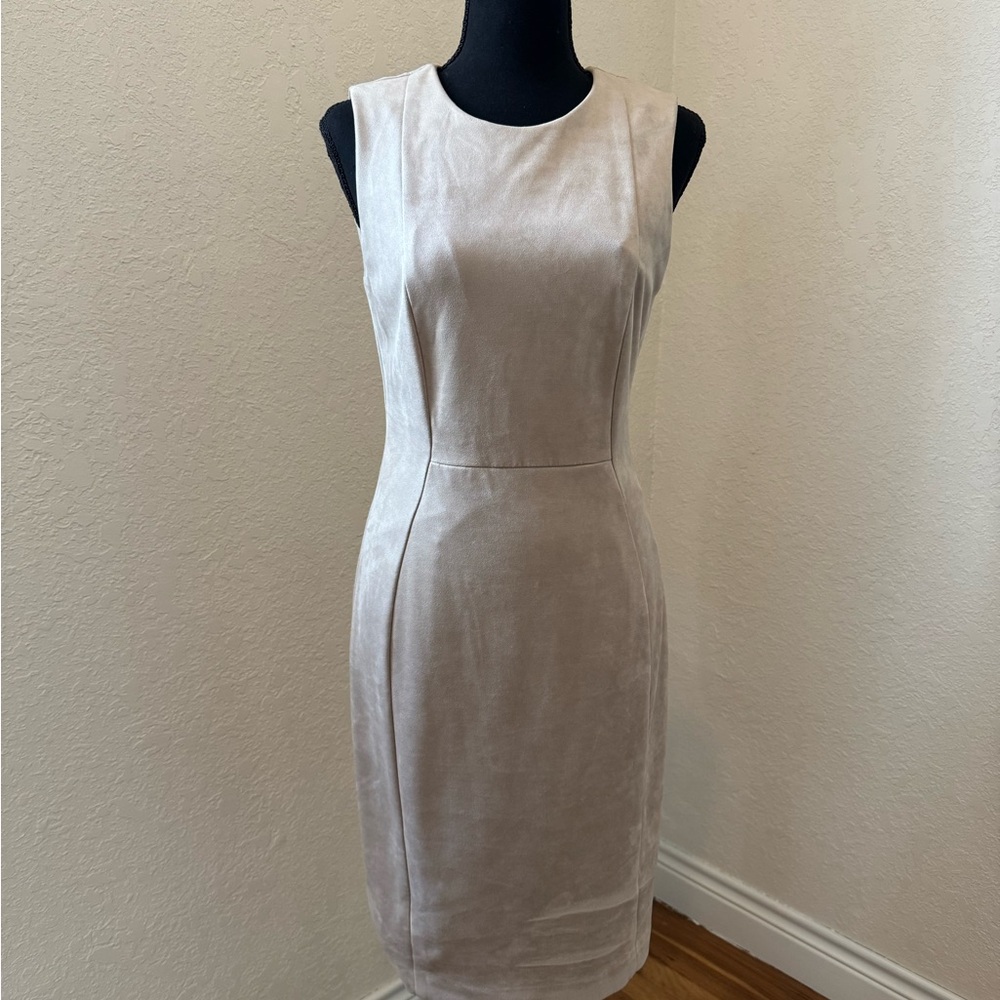 Calvin Klein Suede Dress